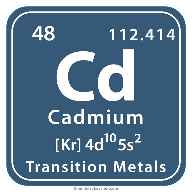 Cadmium Facts Symbol Discovery Properties Uses