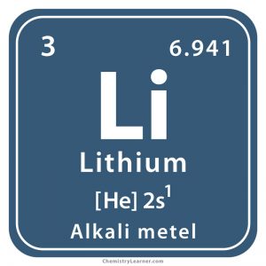 li atomic number