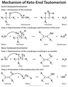 Keto-Enol Tautomerism: Definition, Examples, and Mechanism