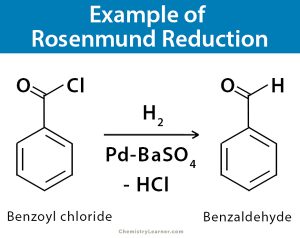 Rosenmund Reduction: Explanation, Examples, And Mechanism